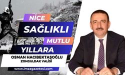 Zonguldak Valisi Osman Hacıbektaşoğlu Yeni Yıl Mesajı...