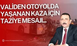 Vali Hacıbektaşoğlu, Kuzey Marmara Otoyolu'nda yaşanan feci kazada ölenleri andı!