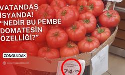 Vatandaş şaşırdı! Nedir bu "pembe domates"in özelliği?