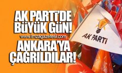 AK Parti’de büyük gün! Ankara’ya çağrıldılar...