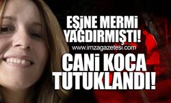 Eşine mermi yağdırmıştı...Cani koca tutuklandı!