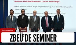 ZBEÜ’de Erişilebilir Ders Materyali Eğitim Semineri...