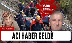 Zonguldak'ta heyelan sonucu göçük altında kalan anne ve oğlundan acı haber...