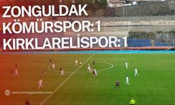 TFF 2. Lig: Zonguldak Kömürspor: 1 - Kırklarelispor: 1