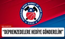Zonguldak Spor Basket 67'den taraftara anlamlı çağrı!