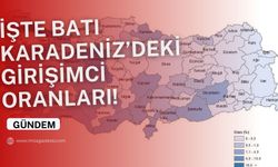 Zonguldaklı girişimciler yüzde 0,5'lik dilimde, Karabük ve Bartınlı girişimciler ise yüzde 0,2'lik dilimde yer aldı!