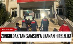 Zonguldak'ta çalınan minibüsü Samsun'a götürdüler!