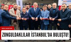 İstanbul'daki Zonguldaklıları buluşturan açılış...