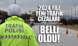 2024 yılı yeni trafik cezaları belli oldu!