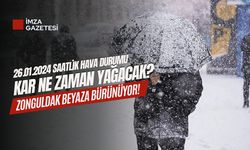 26 Ocak 2024 saatlik hava durumu! Zonguldak'a ne zaman kar yağacak?
