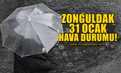 31 Ocak Çarşamba günü Zonguldak hava durumu!