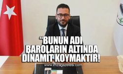 Baro Başkanı Türker Kapkaç'tan çarpıcı açıklamalar!
