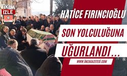 Bartın Belediye Başkanı Fırıncıoğlu'nun eşi Hatice Fırıncıoğlu son yolculuğuna uğurlandı...