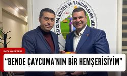 ‘Bende Çaycuma’nın bir hemşerisiyim’