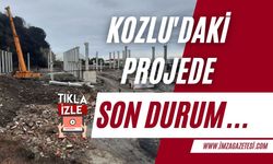 Kozlu'daki projede son durum...