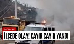 Cayır cayır yandı!