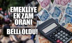 Emekliye ek zam oranı belli oldu!