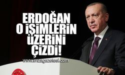 Erdoğan o isimlerin üstünü çizdi!