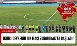 İkinci devrenin ilk maçı Zonguldak’ta başladı!