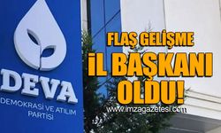 Flaş! İl başkanı oldu...