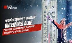 Bu soğuk Türkiye'yi saracak! Zonguldak, Karabük, Kastamonu, Bartın, Bolu ve Düzce'ye kar geliyor mu?