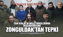 Atalay'ın milletvekilliğinin düşürülmesine Zonguldak'tan tepki!