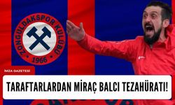 Zonguldak Kömürsporlu taraftarlardan Miraç Balcı tezahüratı!