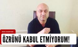 Aydın Arıcı, Ömer Selim Alan’ın özrünü kabul etmedi!