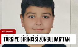 Zonguldaklı öğrenci büyük gurur yaşattı!
