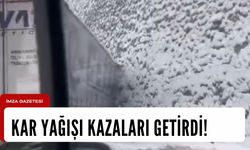 Kazalar başladı! Aman dikkat