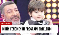 Zonguldaklı minik fenomenin programı ertelendi!