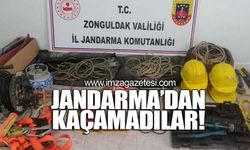 Zonguldak'ın ilçesinde operasyon! Jandarma'dan kaçamadılar...