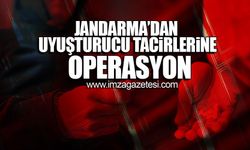 Jandarma'dan uyuşturucu tacirlerine operasyon!