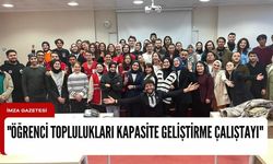Kastamonu Üniversitesi'nde "Öğrenci Toplulukları Kapasite Geliştirme Çalıştayı" gerçekleştirildi