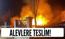 Karabük'te 2 ev alevlere teslim!