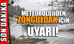 Meteorolojiden Zonguldak için uyarı!