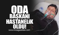 Oda Başkanı hastanelik oldu!