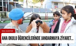 TED Zonguldak Koleji Ana Okulu Öğrencileri, Jandarma Komutanlığı'nı Ziyaret Etti