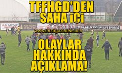 TFFHGD Zonguldak'tan Çaycuma'da çıkan saha içi olayları hakkında açıklama!