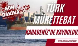 Türk mürettebat Bartın'da denize düştü!