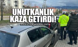 Unutkanlık kaza getirdi!