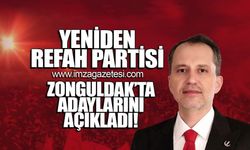 Yeniden Refah Partisi Zonguldak'ta adaylarını açıkladı