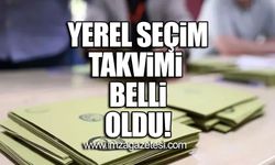 Yerel seçim takvimi belli oldu