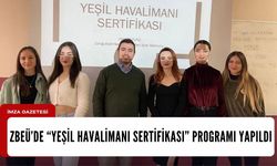 ZBEÜ’de “Yeşil Havalimanı Sertifikası” programı düzenlendi!