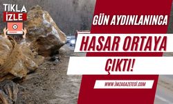 Zonguldak-Ankara yolunda heyelan! Karayolları ekipleri temizlik çalışmalarını sürdürüyor