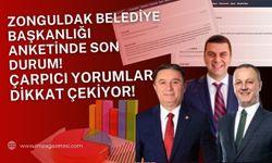Zonguldak Belediye Başkanlığı anketinde son durum! Yorumlar dikkat çekiyor!