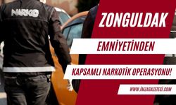 Zonguldak Emniyetinden Kapsamlı Narkotik Operasyonu!