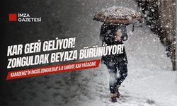 Zonguldak'ta Kar heyecanı: Kar ne zaman yağacak ve ne kadar sürecek?