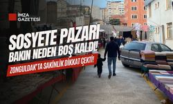 Zonguldak "sakinlik" dikkat çekti! Pazar boş kaldı!