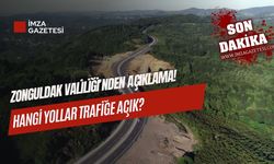 Zonguldak Valiliği'nden açıklama! Hangi yollar trafiğe açık?